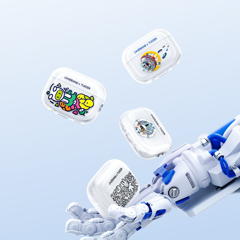 Benks Casebang Airpods Pro Desenli Koruyucu Departure Explore Silikon Kılıf