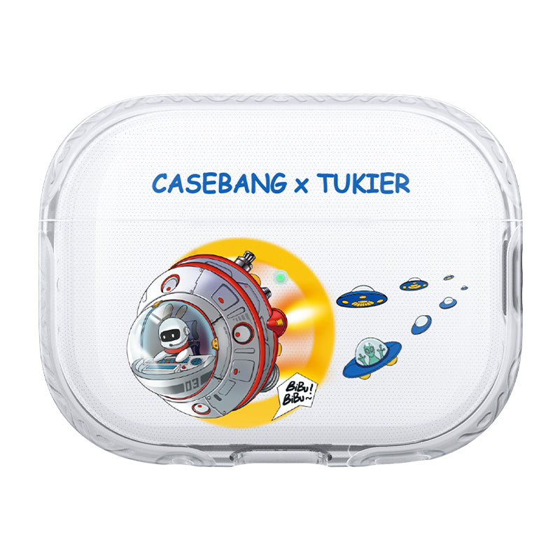 Benks Casebang Airpods Pro Desenli Koruyucu Departure Explore Silikon Kılıf