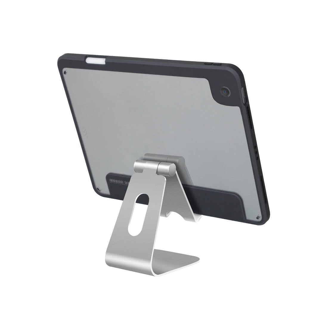 SkinArma iPad 10.2 2021 (9.Nesil) Holografik Tasarımlı Standlı Deri Görünümlü Kira Kobai Kılıf