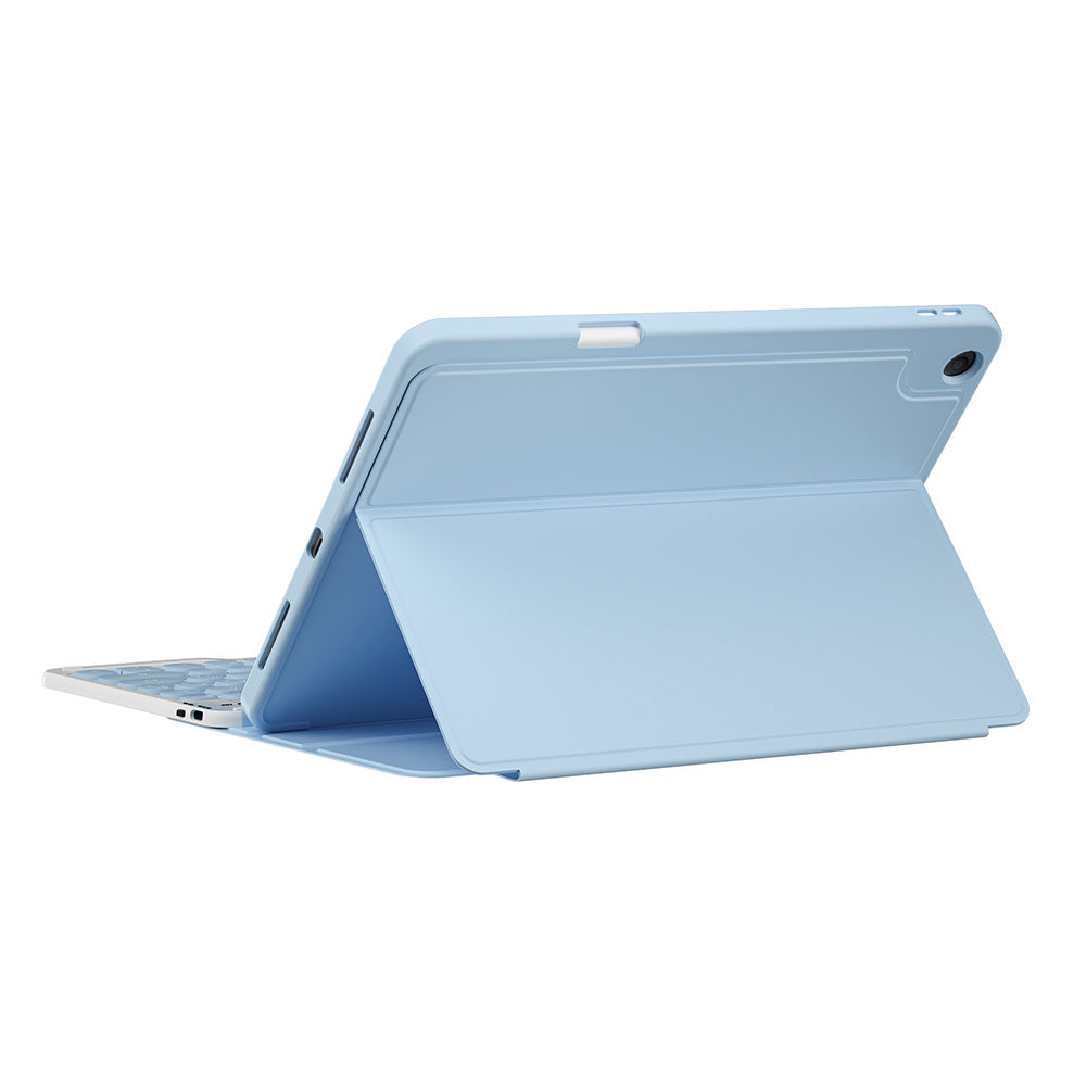 Wiwu Protective iPad 10.2 2021 (9.Nesil) Gizli Kalem Bölmeli Klavyeli Kılıf
