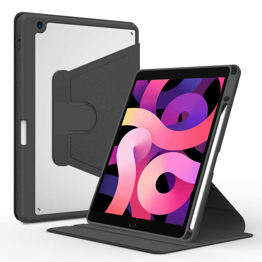 Cepax Nayn iPad 10.2 (8.Nesil) Dönebilen Standlı Tablet Kılıfı