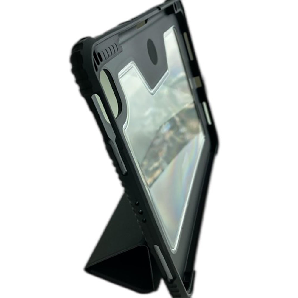 Raptic Armor Serisi iPad 10.9 2022 (10.Nesil) Airbagli Katlanabilir Standlı Smart Cover Kılıf