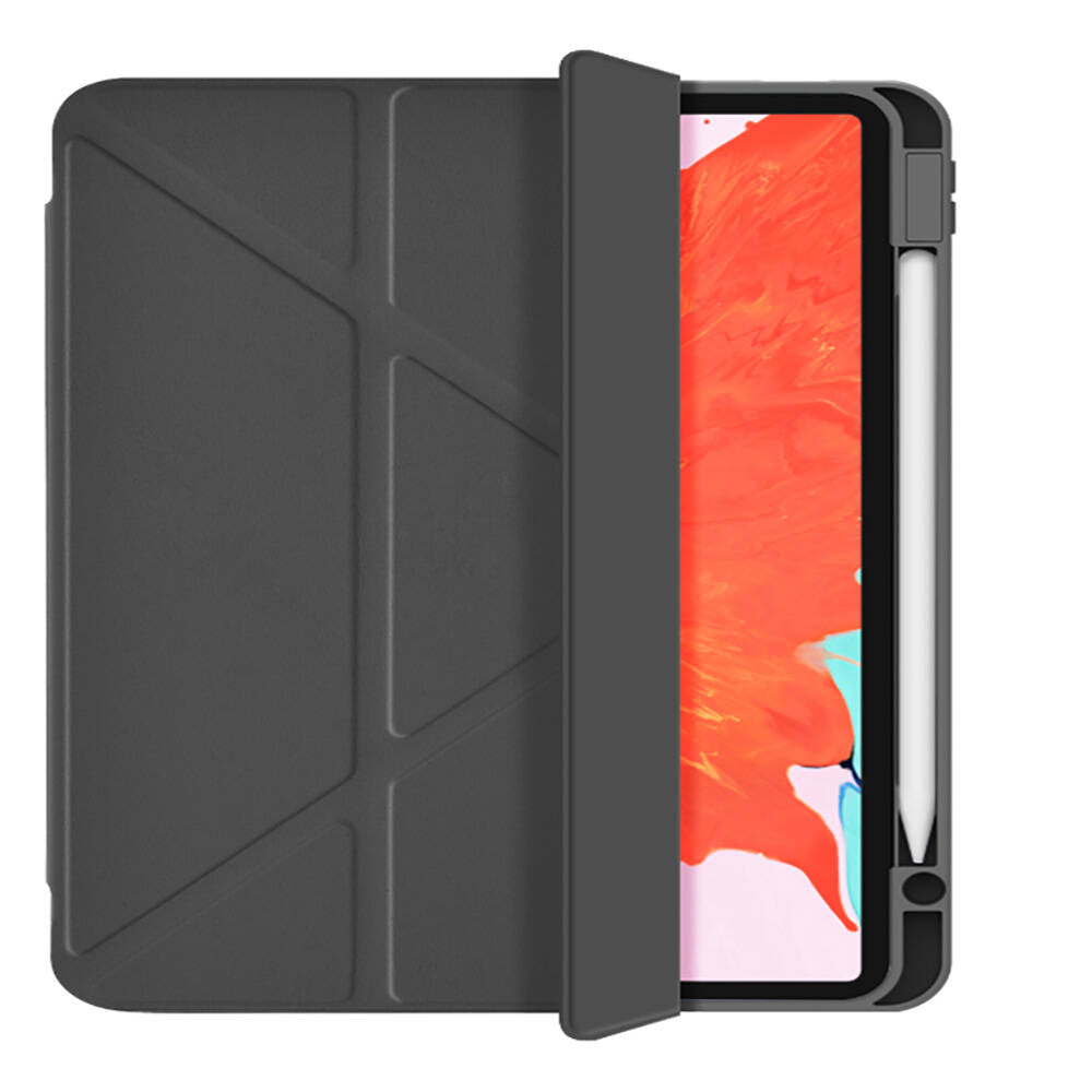 Wiwu iPad A16 11.Nesil 2025 360° Dönebilen Standlı Magnetik Koruyucu Tablet Kılıfı