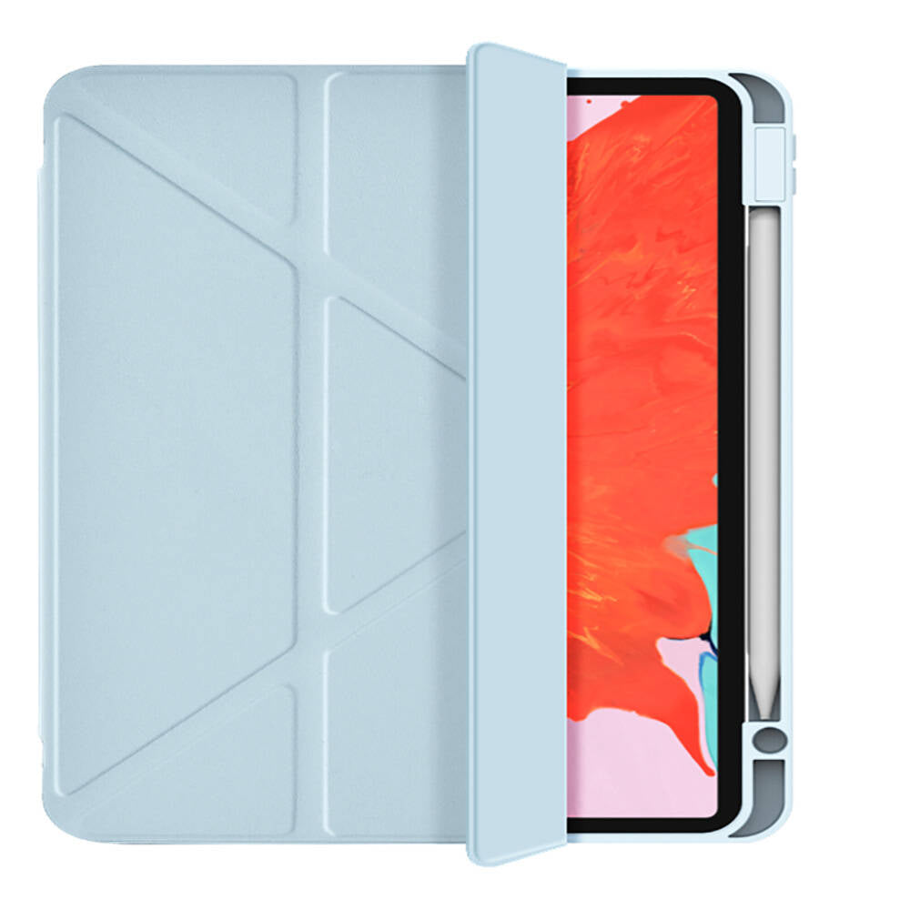 Wiwu iPad A16 11.Nesil 2025 360° Dönebilen Standlı Magnetik Koruyucu Tablet Kılıfı