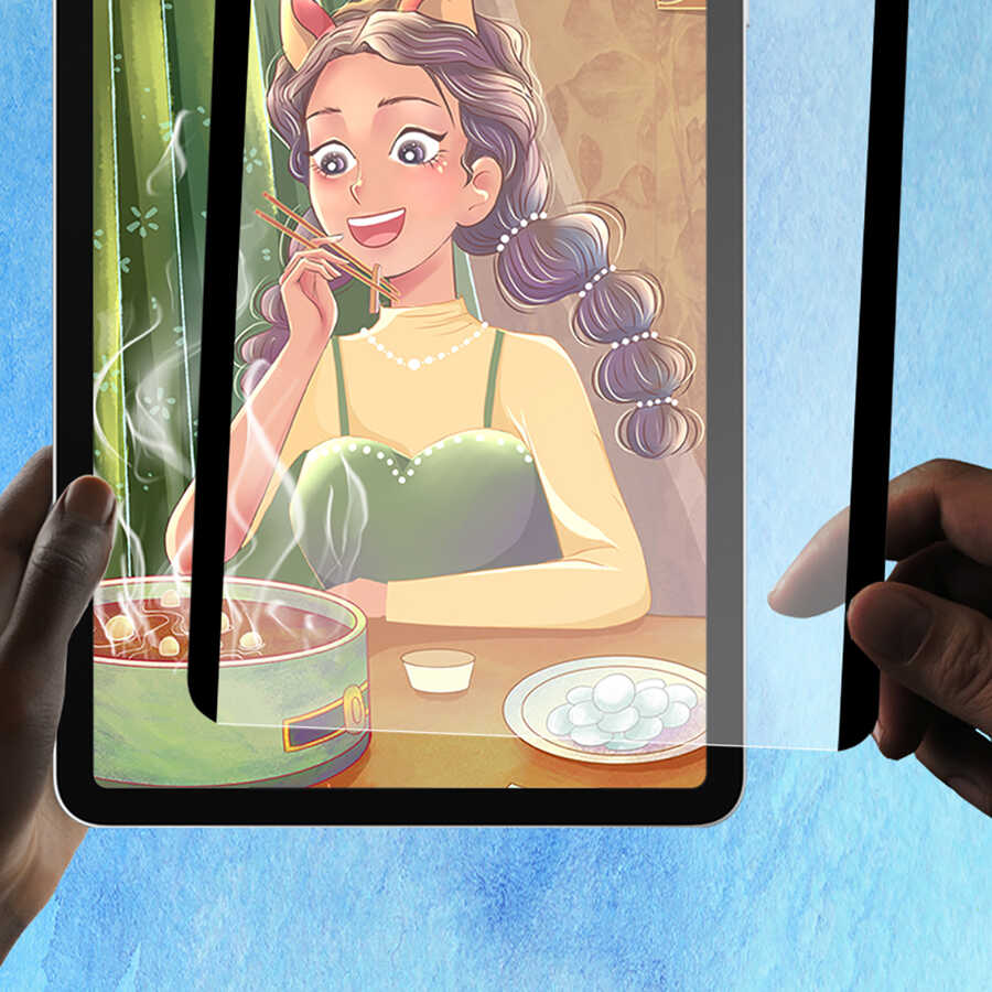 Wiwu Removable iPad Air 5. Nesil Mıknatıslı Tablet Ekran Koruyucu