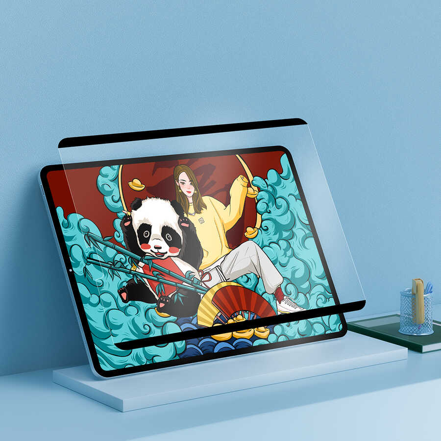 Wiwu Removable iPad Air 5. Nesil Mıknatıslı Tablet Ekran Koruyucu