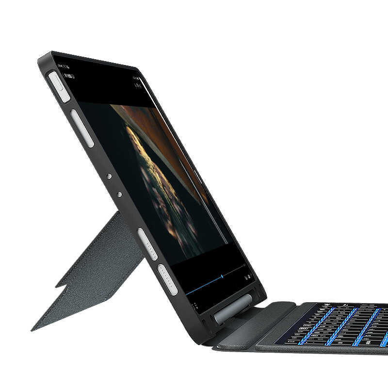 Wiwu Mag Touch iPad Air 10.9 2020 (4.Nesil) Klavyeli Standlı Tablet Kılıfı