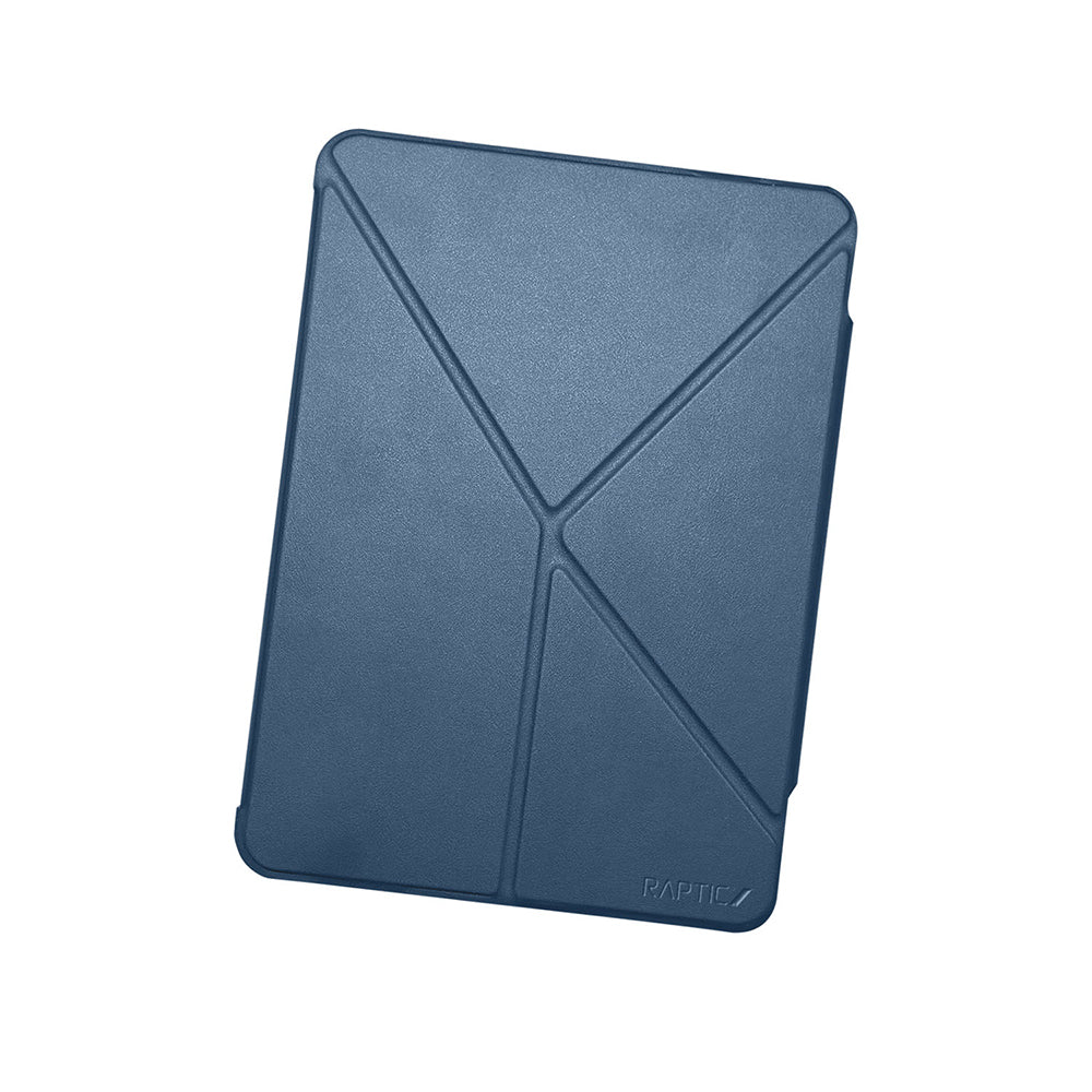 Raptic Clear Folio iPad Air 11 M2 2024 Airbagli Şeffaf Kılıflı Katlanabilir Standlı Kılıf