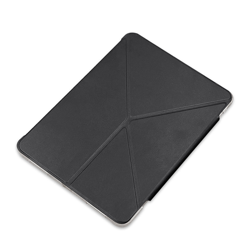 Raptic Clear Folio iPad Air 11 M2 2024 Airbagli Şeffaf Kılıflı Katlanabilir Standlı Kılıf