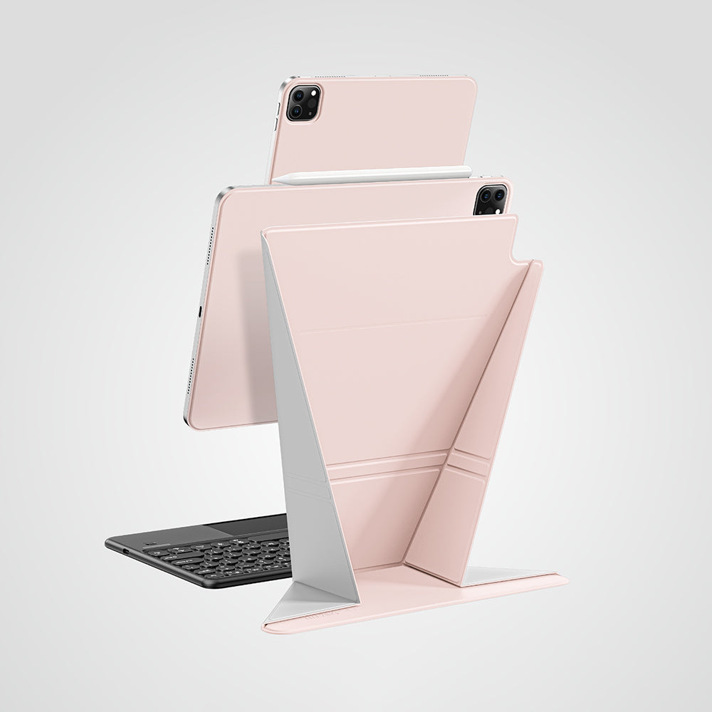 Amazingthing Matte Pro Mag Folio iPad Air 11 2025 M3 Katlanabilir Magnetik Standlı Tablet Kılıfı