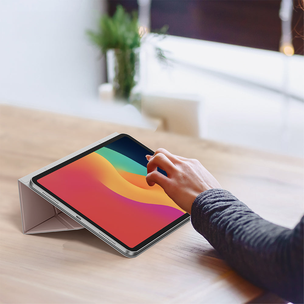 Amazingthing Matte Pro Mag Folio iPad Air 11 2025 M3 Katlanabilir Magnetik Standlı Tablet Kılıfı