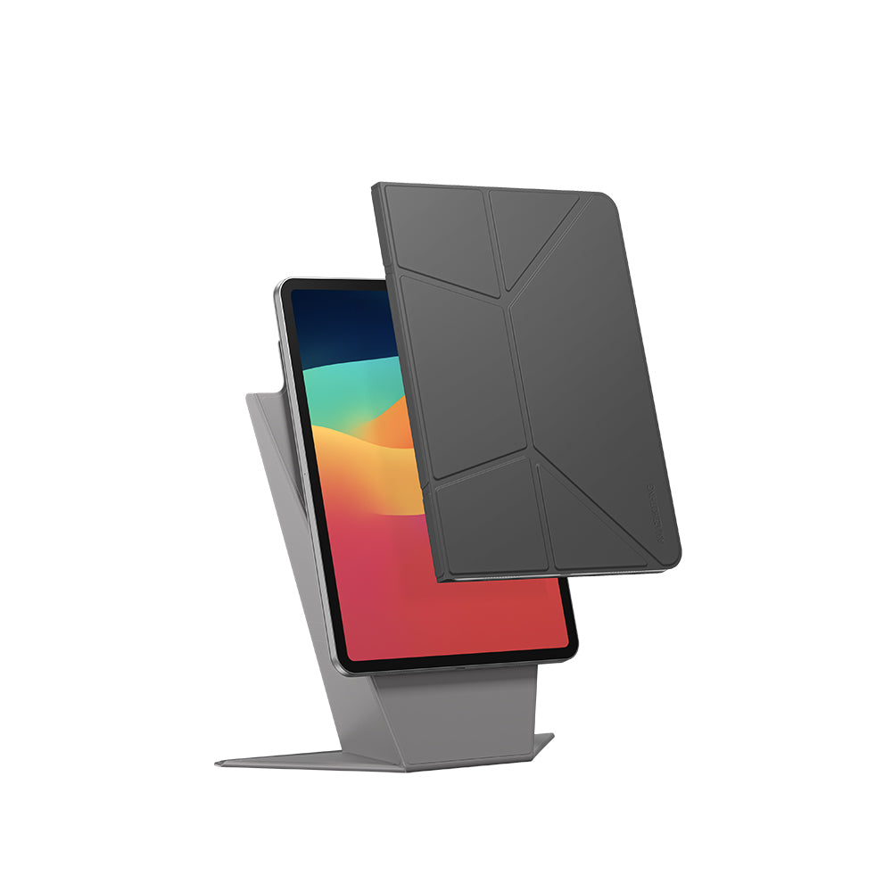 Amazingthing Matte Pro Mag Folio iPad Air 11 2025 M3 Katlanabilir Magnetik Standlı Tablet Kılıfı