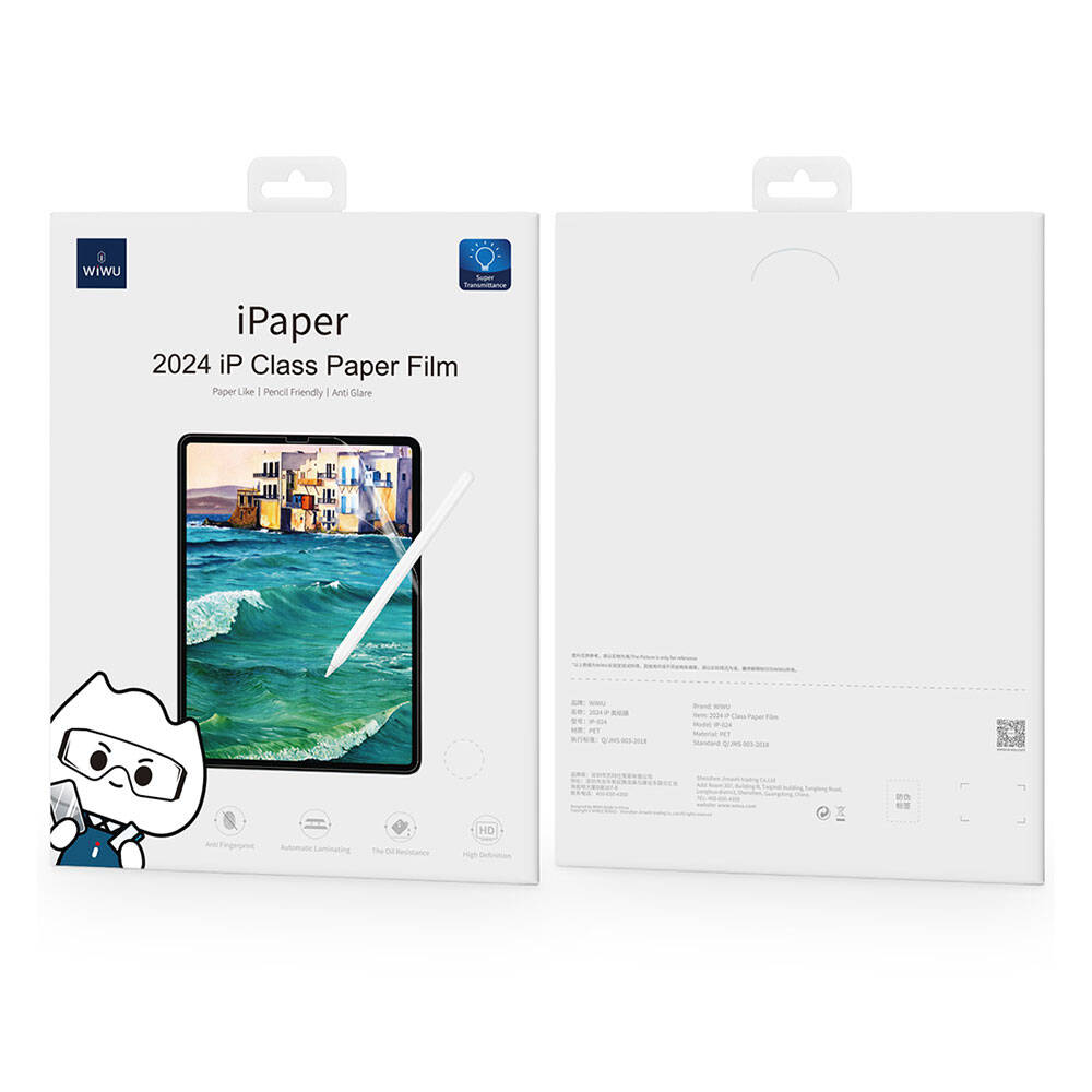 Wiwu iPaper Like iPad Air 11 2025 M3 Kağıt Hisli Tablet Ekran Koruyucu