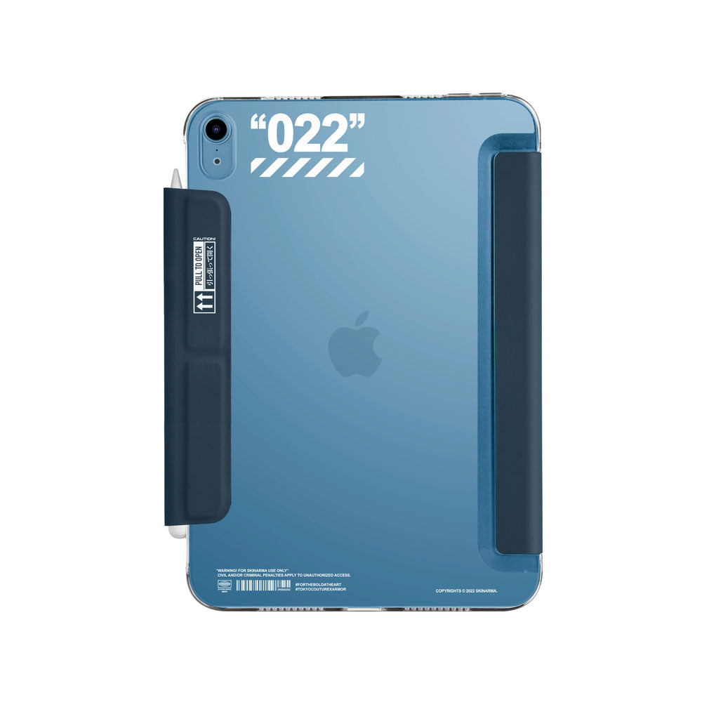 SkinArma iPad Air 11 2025 M3 Kılıf Kalemlikli Arkası Şeffaf Standlı Magnetik Taihi Sora Kılıf