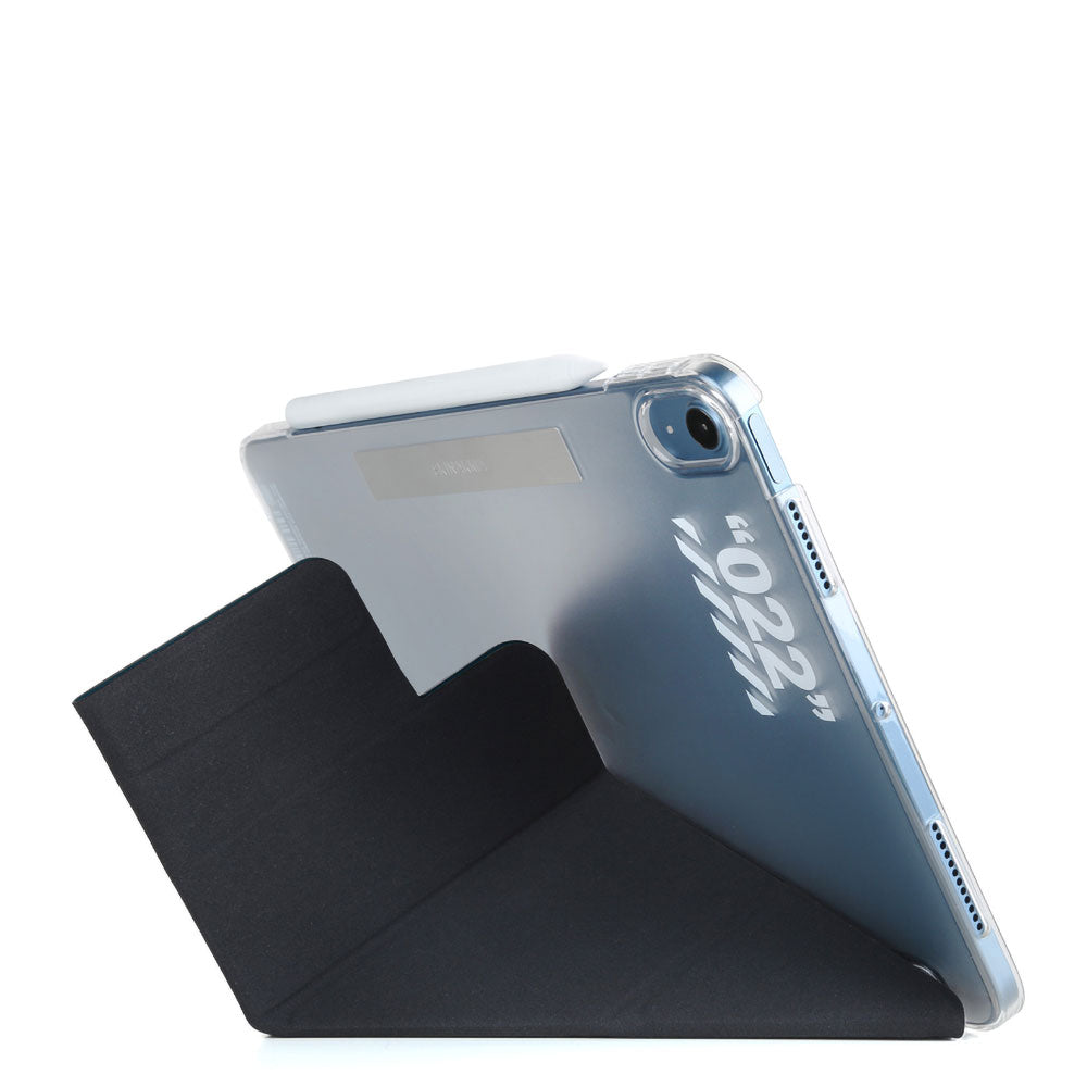 SkinArma iPad Air 11 2025 M3 Kılıf Kalemlikli Arkası Şeffaf Standlı Magnetik Taihi Sora Kılıf
