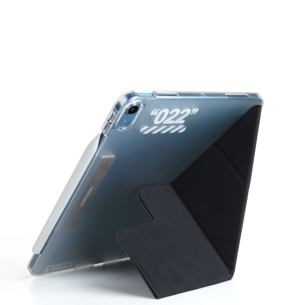 SkinArma iPad Air 11 2025 M3 Kılıf Kalemlikli Arkası Şeffaf Standlı Magnetik Taihi Sora Kılıf