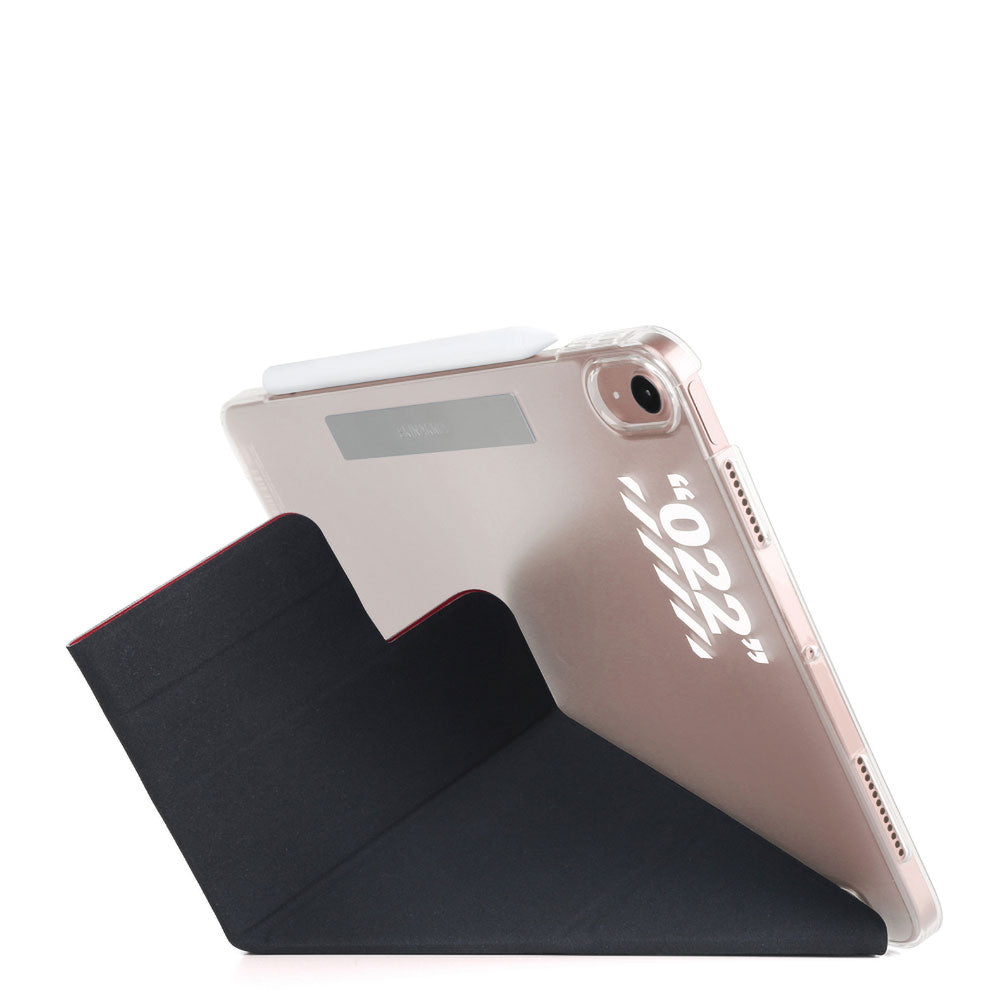 SkinArma iPad Air 11 2025 M3 Kılıf Kalemlikli Arkası Şeffaf Standlı Magnetik Taihi Sora Kılıf