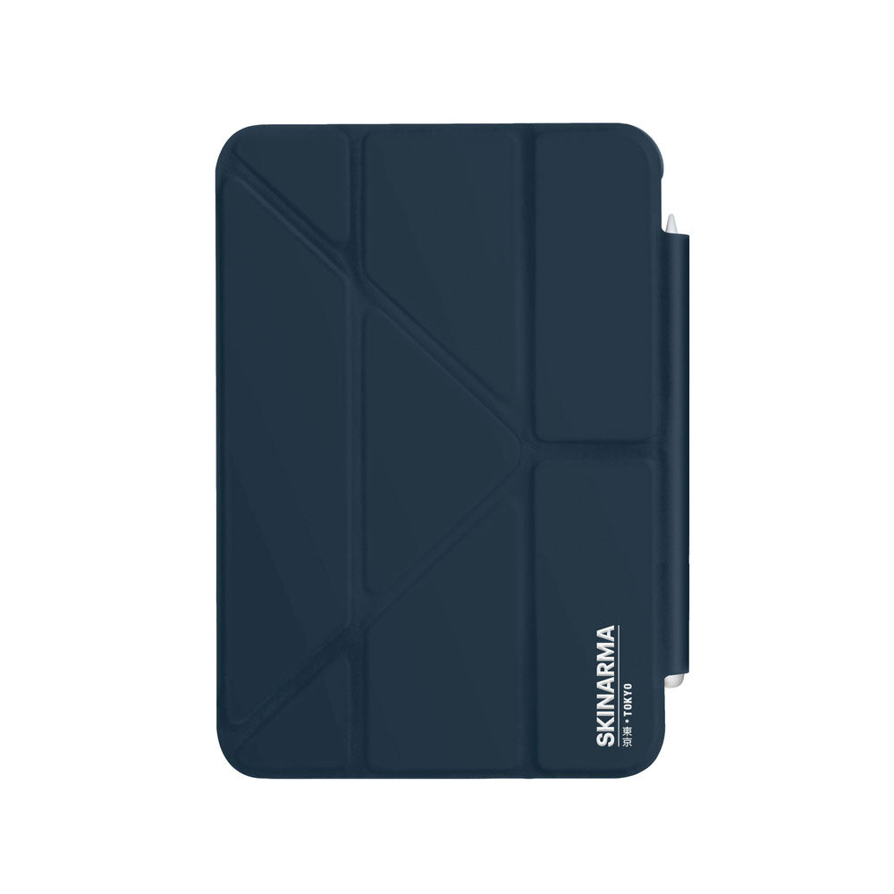 SkinArma iPad Air 11 2025 M3 Kılıf Kalemlikli Arkası Şeffaf Standlı Magnetik Taihi Sora Kılıf