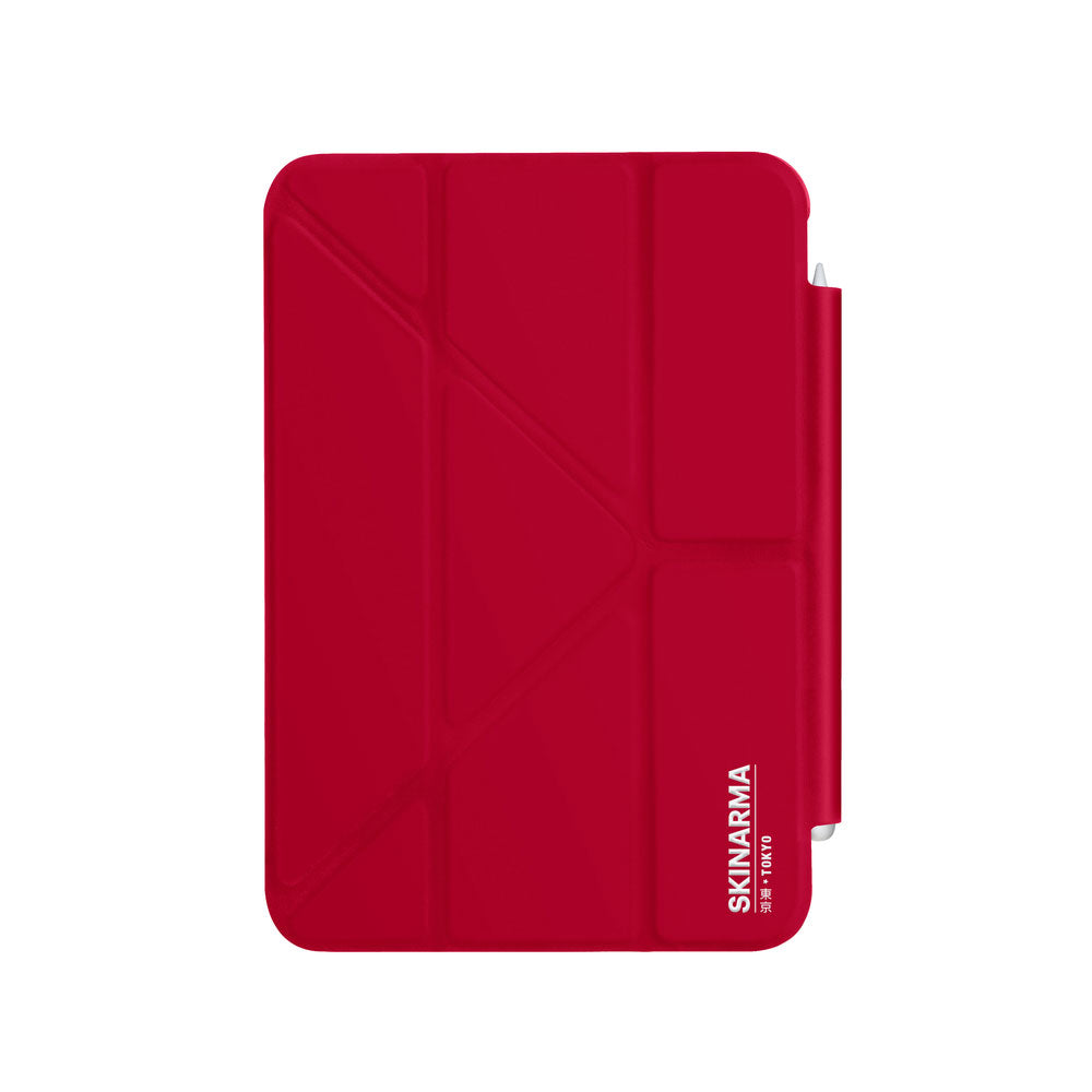 SkinArma iPad Air 11 2025 M3 Kılıf Kalemlikli Arkası Şeffaf Standlı Magnetik Taihi Sora Kılıf