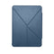 Raptic Clear Folio iPad Air 11 2025 M3 Airbagli Şeffaf Kılıflı Katlanabilir Standlı Kılıf
