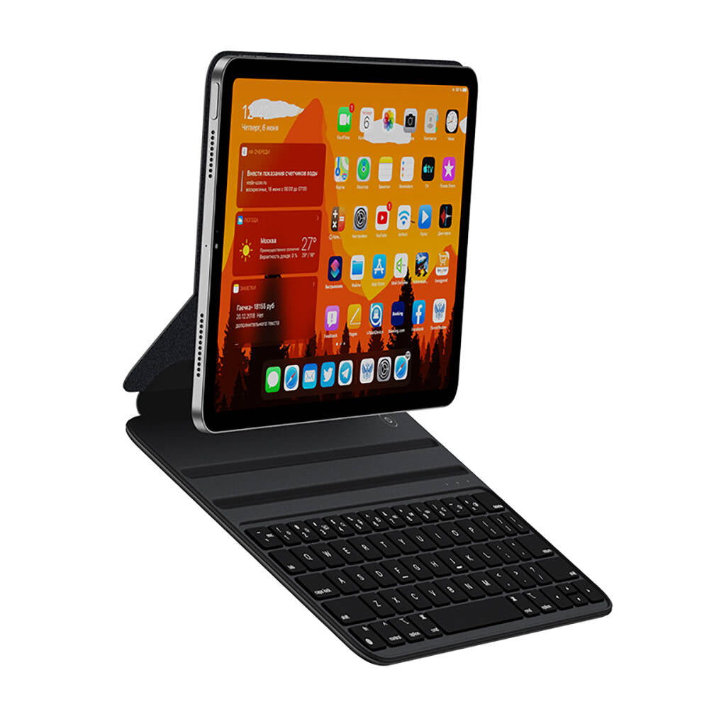 Wiwu F16 iPad Air 11 2025 M3 Klavyeli Standlı Magnetik Kılıf