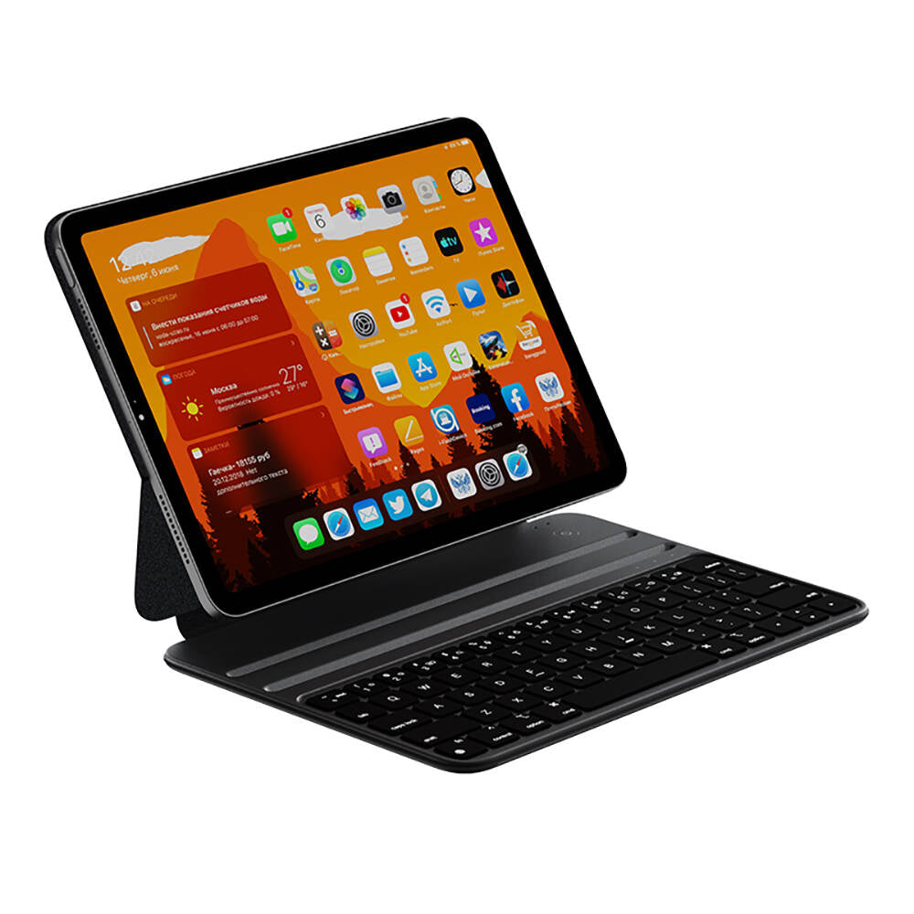 Wiwu F16 iPad Air 11 2025 M3 Klavyeli Standlı Magnetik Kılıf