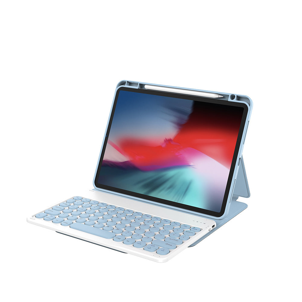 Wiwu Protective iPad Air 11 2025 M3 Gizli Kalem Bölmeli Klavyeli Kılıf