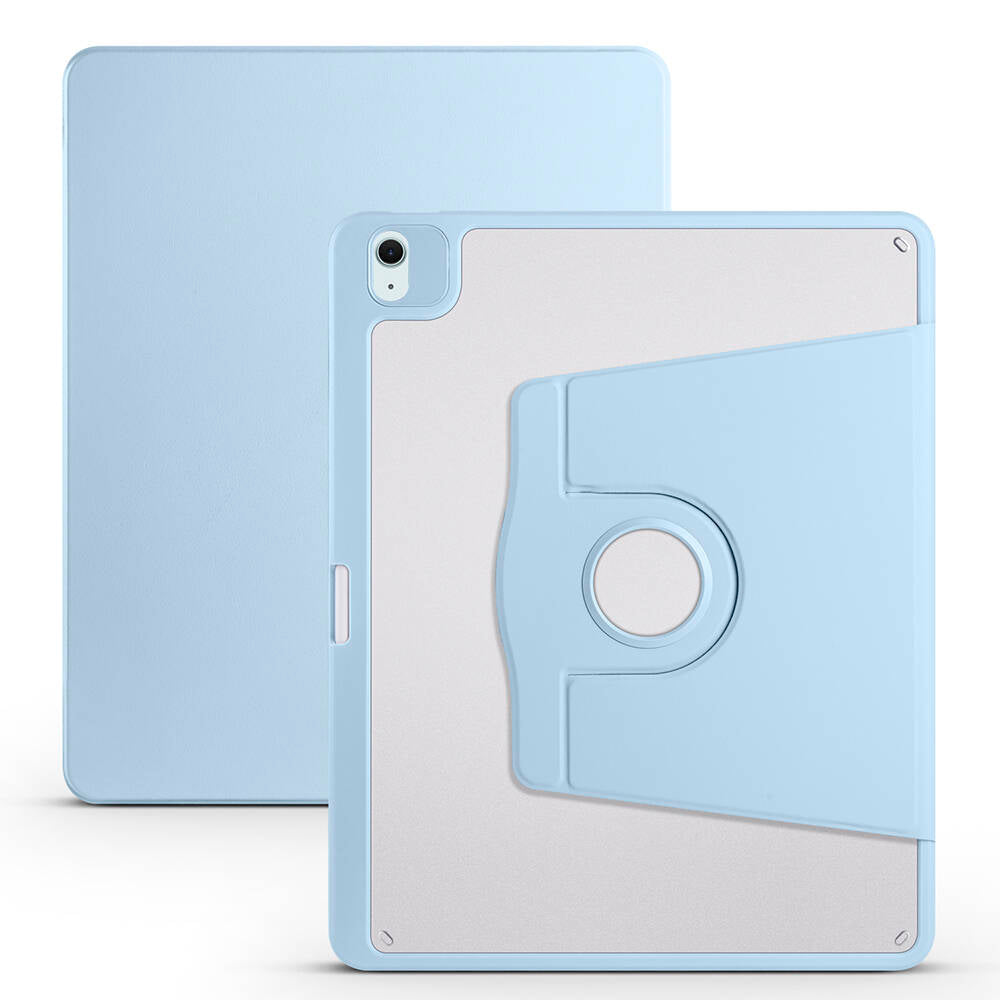 Cepax Termik iPad Air 13 2024 Kalem Bölmeli Dönebilen Standlı Tablet Kılıfı