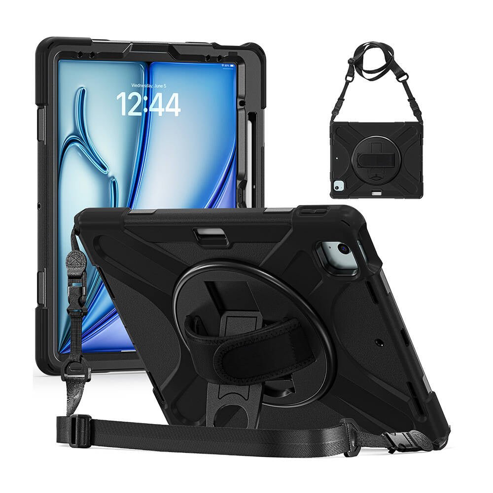 Cepax Defender iPad Air 13 2024 Silikon Tablet Kılıfı