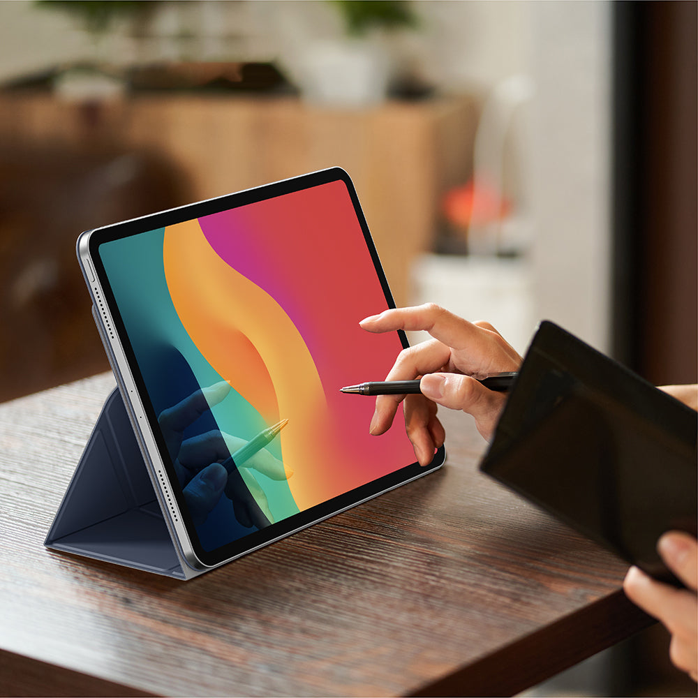 Amazingthing Matte Pro Mag Folio iPad Air 13 2025 M3 Katlanabilir Magnetik Standlı Tablet Kılıfı