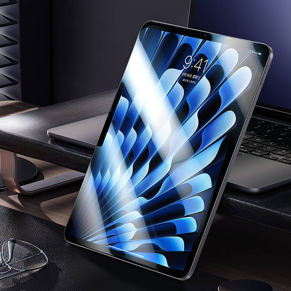 Benks King Kong iPad Air 13 2025 M3 Eğimli Kenar Oleofobik Özellikli Temperli Cam Ekran Koruyucu