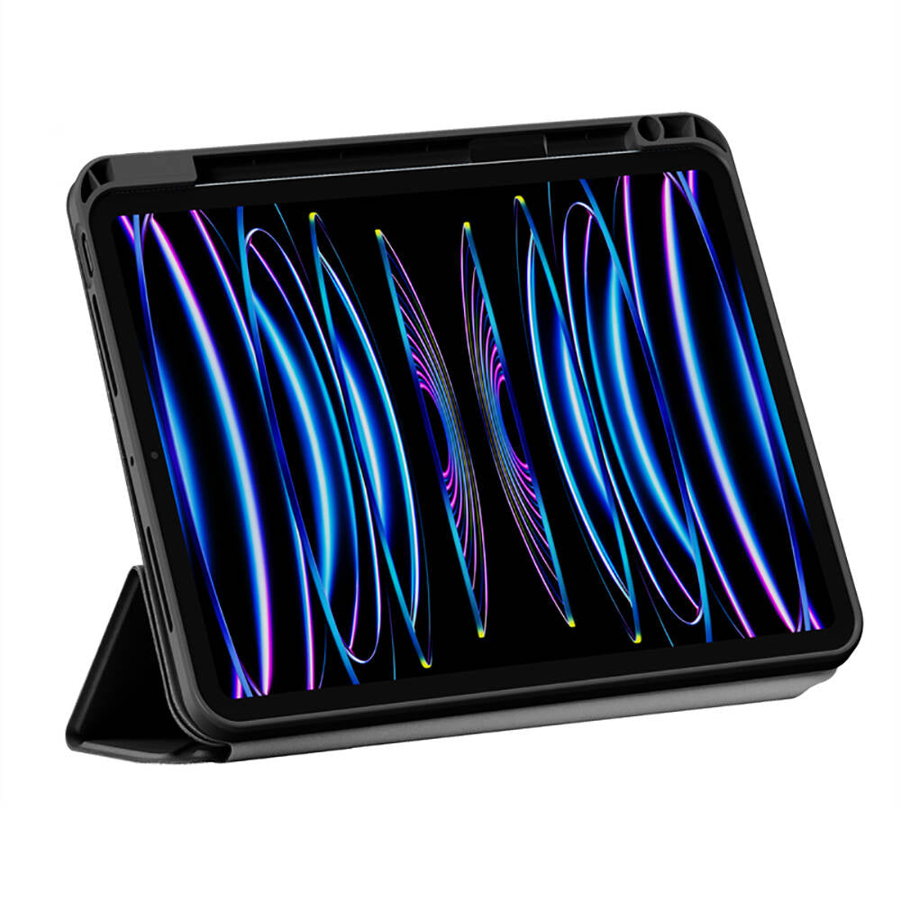 Wiwu iPad Air 13 2025 M3 360° Dönebilen Standlı Magnetik Koruyucu Tablet Kılıfı