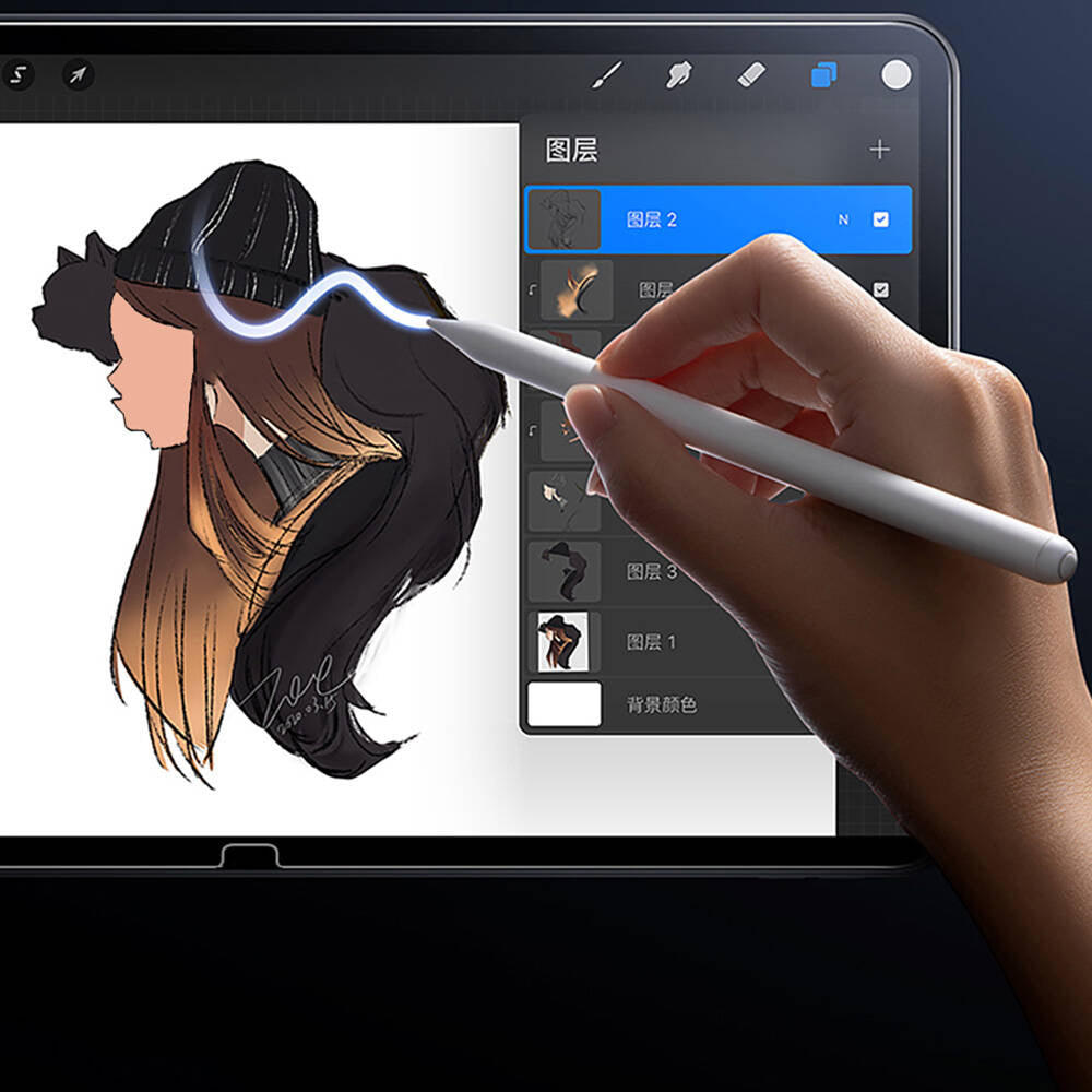 Wiwu Wi-GQ003 iVista Serisi iPad Air 13 2025 M3 Oleofobik HD Temperli Cam Ekran Koruyucu