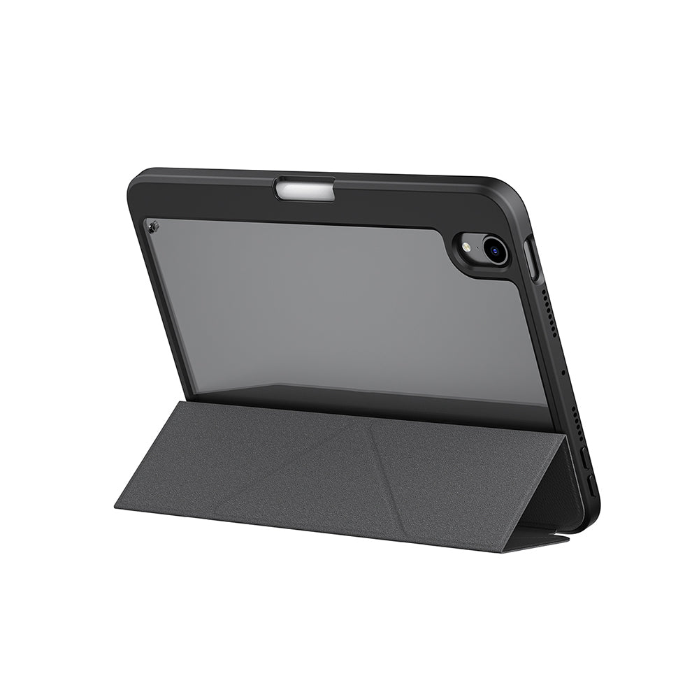 Skinarma iPad Mini 2024 (7.Nesil) Desenli Airbag Tasarımlı Standlı Spunk Tablet Kılıfı