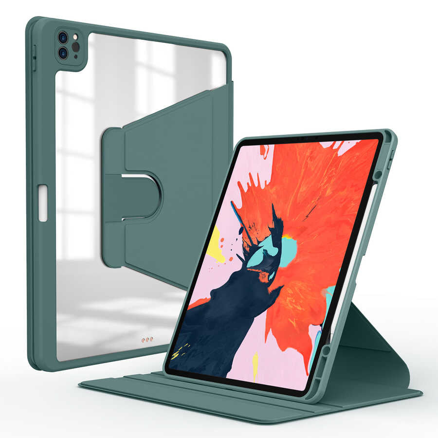 Cepax Nayn iPad Pro 11 2021 (3.Nesil) Dönebilen Standlı Tablet Kılıfı