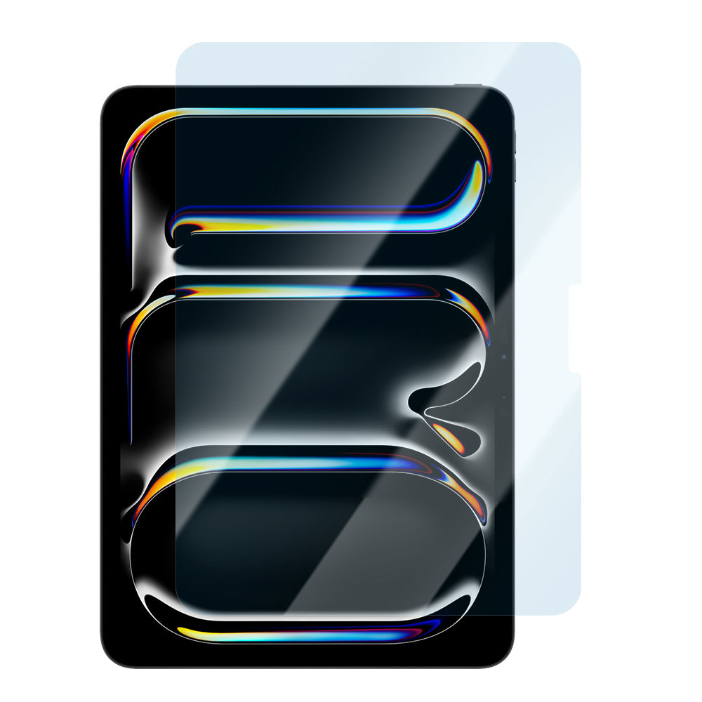 CaseWorld Eyesafe iPad Pro 11 2024 (M4) Mavi Işık Teknolojili Temperli Cam Ekran Koruyucu + Uygulama Aparatı