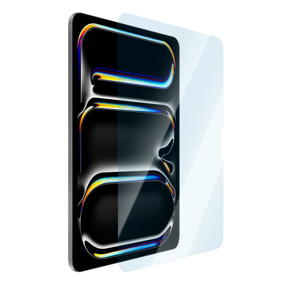 CaseWorld Eyesafe iPad Pro 11 2024 (M4) Mavi Işık Teknolojili Temperli Cam Ekran Koruyucu + Uygulama Aparatı