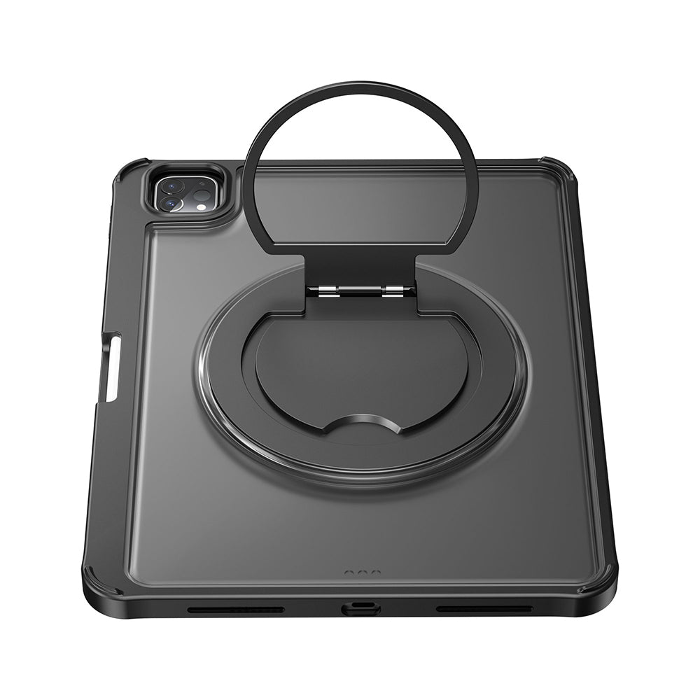 Wiwu MK-007 Combo Pro iPad Pro 11 2025 M5 Kalem Bölmeli Klavyeli Standlı Tablet Kılıfı