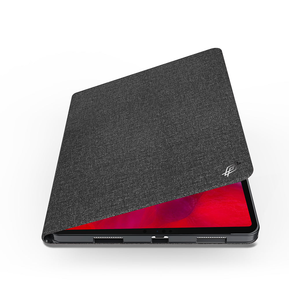 Raptic Smartstyle iPad Pro 12.9 2020 Kalem Bölmeli Standlı Tablet Kılıfı