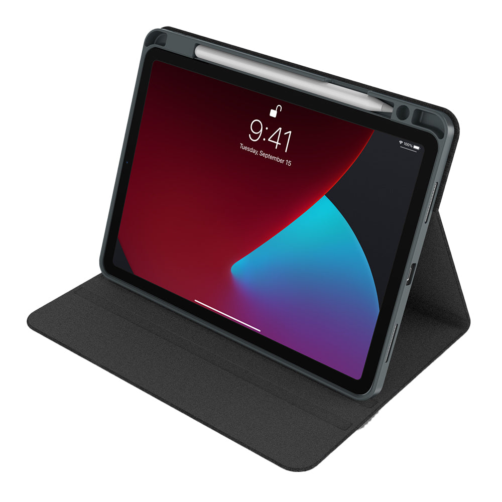 Raptic Smartstyle iPad Pro 12.9 2022 M2 Kalem Bölmeli Standlı Tablet Kılıfı