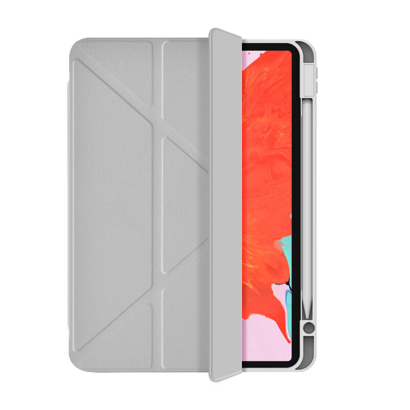 Wiwu iPad Pro 13 2024-2025 360° Dönebilen Standlı Magnetik Koruyucu Tablet Kılıfı