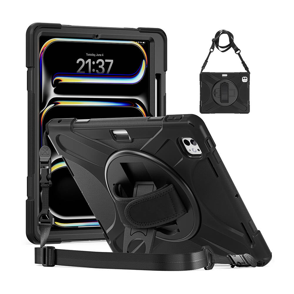 Cepax Defender iPad Pro 13 2025 M5 Tablet Silikon Tablet Kılıfı