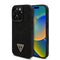Guess iPhone 16 Pro Max Orjinal Lisanslı Taşlı Arka Yüzey Üçgen Logolu Telefon Kılıfı