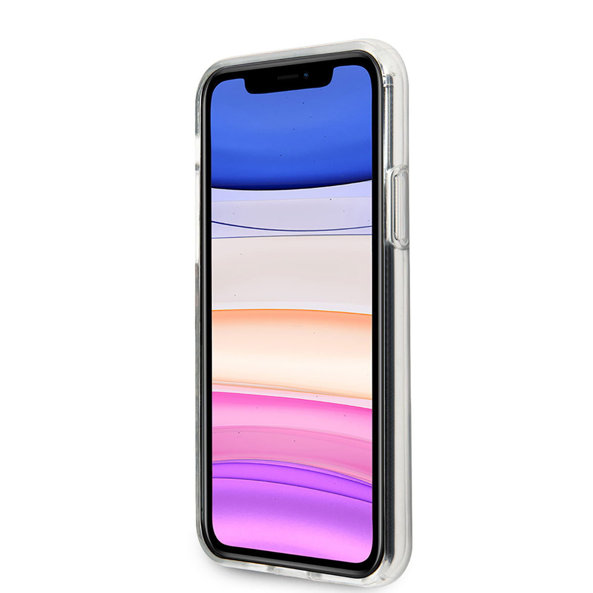 Guess iPhone 11 Kılıf Çiçek Desenli Tasarım Telefon Kılıfı