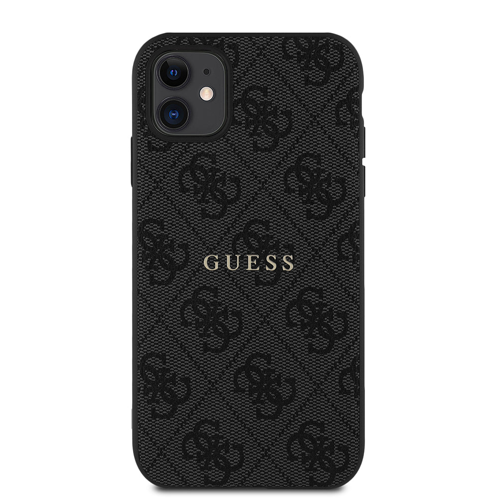 Guess iPhone 11 Orjinal Lisanslı 4G Desen Yazı Logolu Kılıf