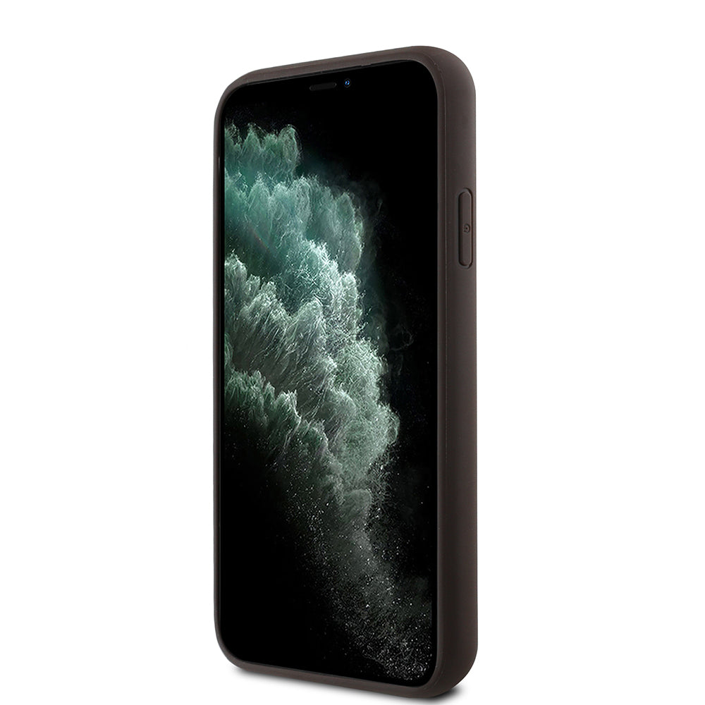 Guess iPhone 11 Orjinal Lisanslı 4G Desen Yazı Logolu Kılıf
