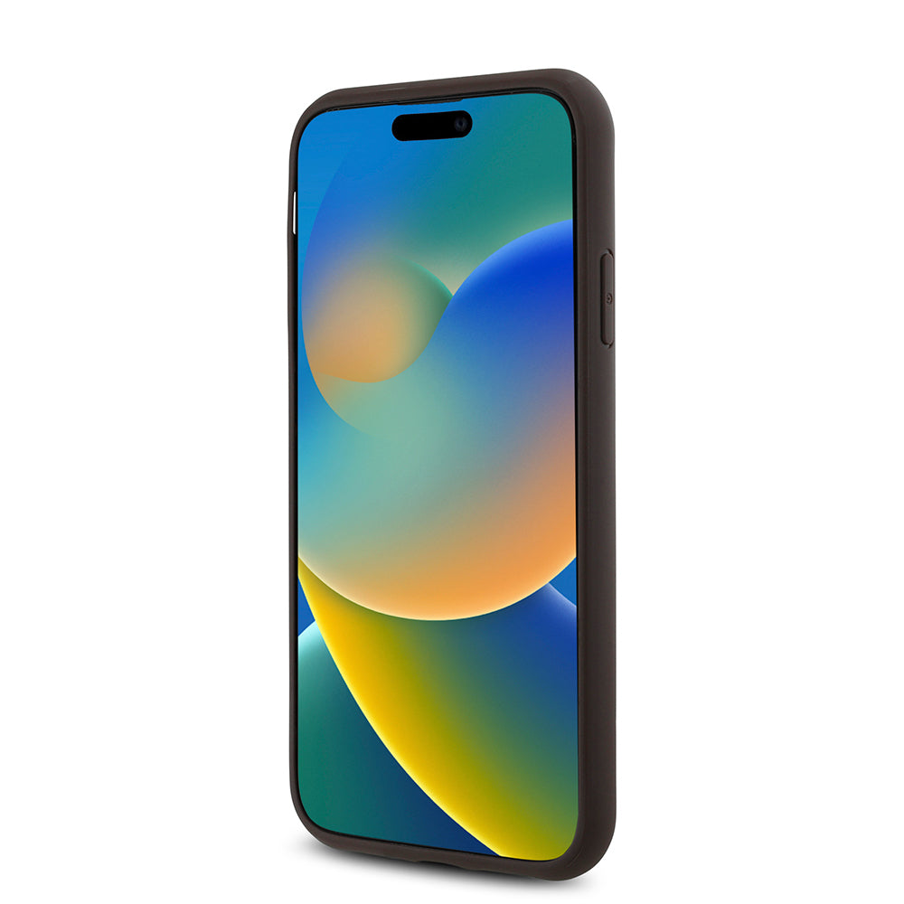 Guess iPhone 11 Orjinal Lisanslı M-safe Uyumlu Gül Baskılı 4G Desenli Yazı Logolu Kılıf