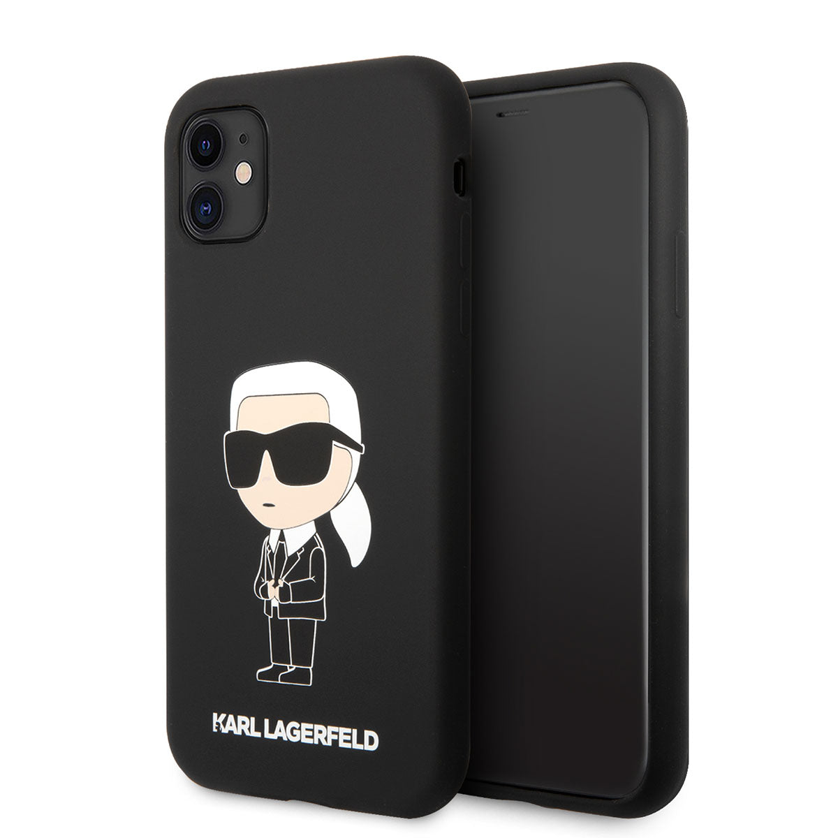 Karl Lagerfeld iPhone 11 Silikon Karl Dizayn Telefon Kılıfı