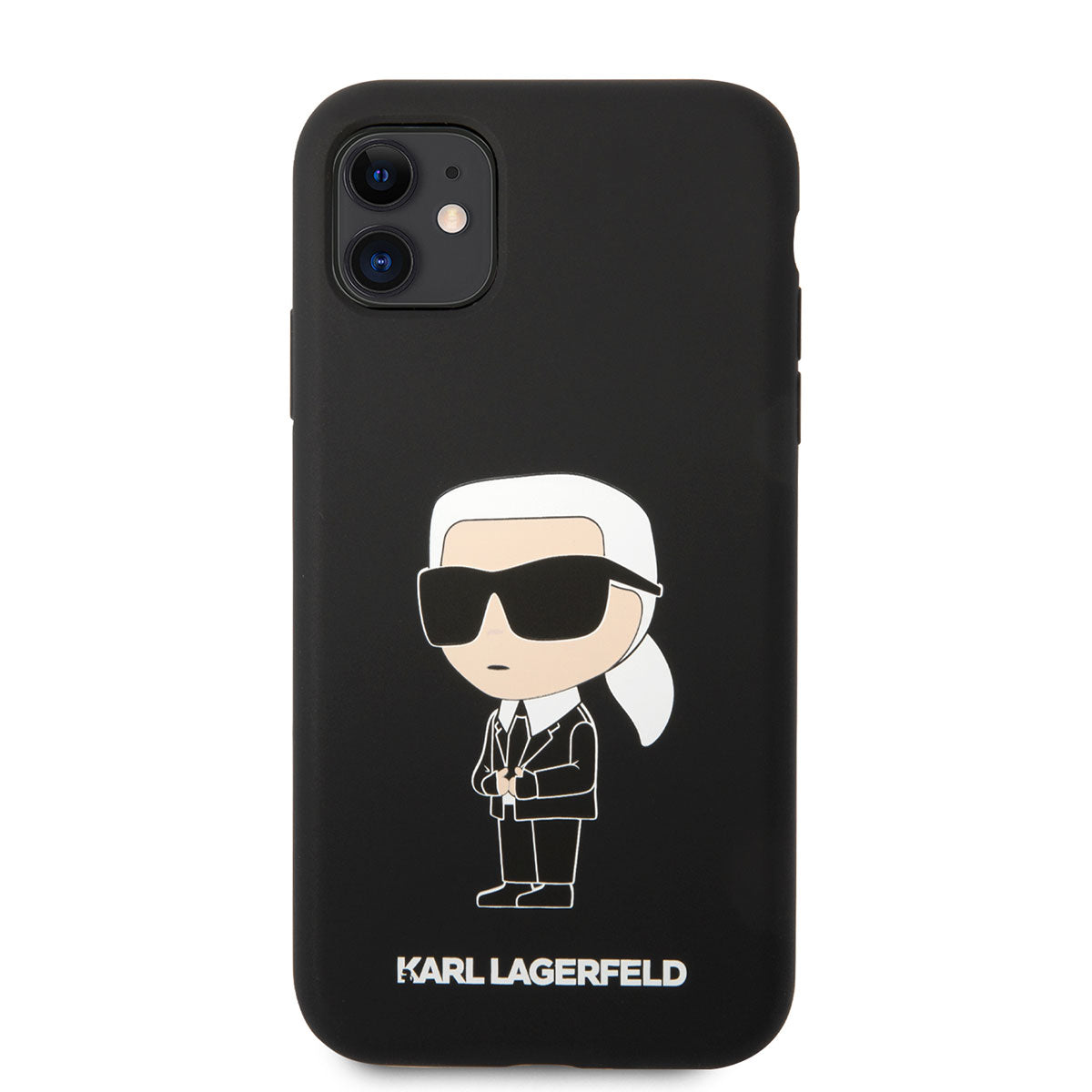 Karl Lagerfeld iPhone 11 Silikon Karl Dizayn Telefon Kılıfı
