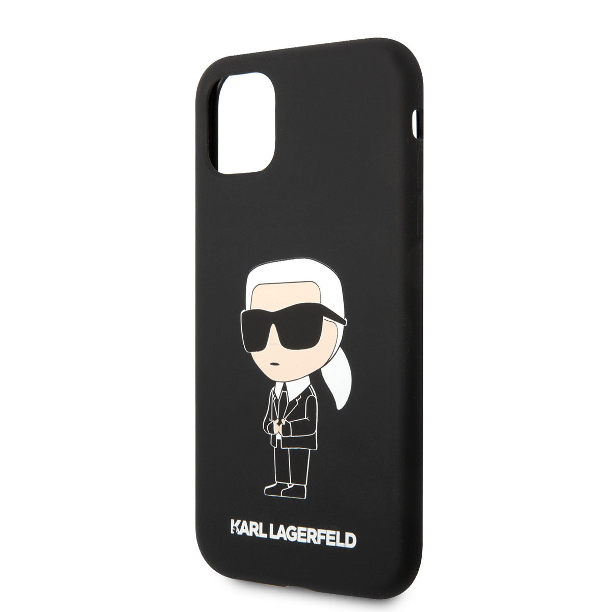Karl Lagerfeld iPhone 11 Silikon Karl Dizayn Telefon Kılıfı